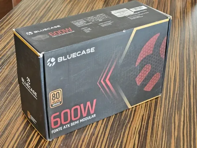 Fonte de Alimentação PC BluCase 600W (Semi Nova)