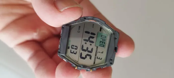 Módulo fo relógio Casio prg 240 tough solar