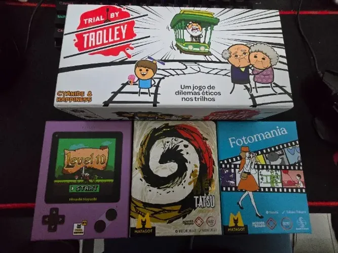 Boardgame - Venda ou Troca - Teotihuacan,Trial by trolley, Fotomania, Level 10 e Tatsu