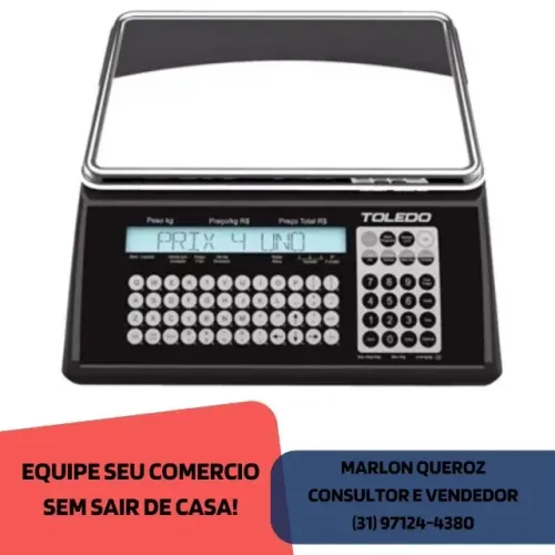 Balança Eletrônica Prix 4 Toledo Nova