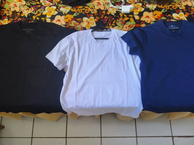 Kit 3 camisetas Polo Wear M