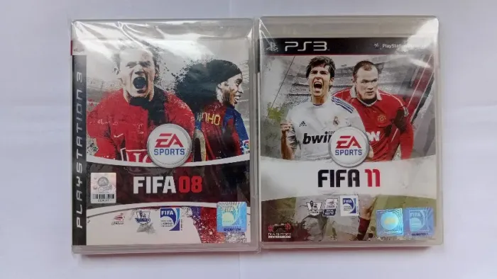 FIFA 08 e FIFA 11 para Playstation 3