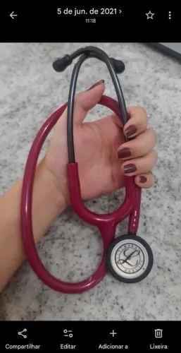 Estetoscópio Llittmann III Violeta 
