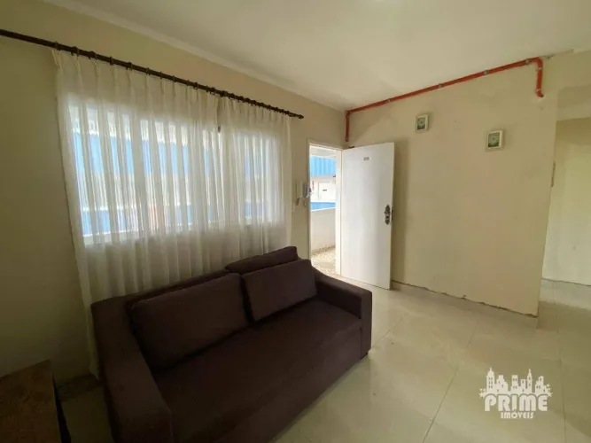 Apartamento com 1 dormitório para alugar, 53 m² por R$ 1.830,00/mês - Ocian - Praia Grande