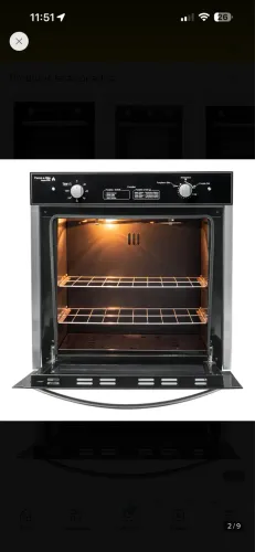 Forno a gás ou gás natural .