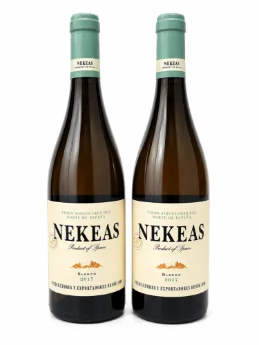 ? Kit 2 Vinhos Nekeas Blanco 2017 Espanhol