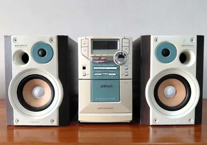 MICRO SYSTEN PHILIPS MC 200/19 - TUDO FUNCIONANDO