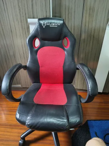Cadeira Gamer Husky Snow - Mecanismos funcionando (Barata p/ sair rápido)