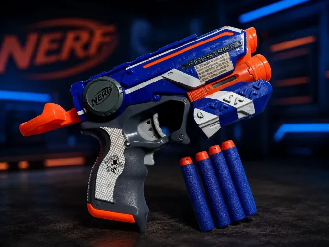 NERF ELITE LASER COMPLETA