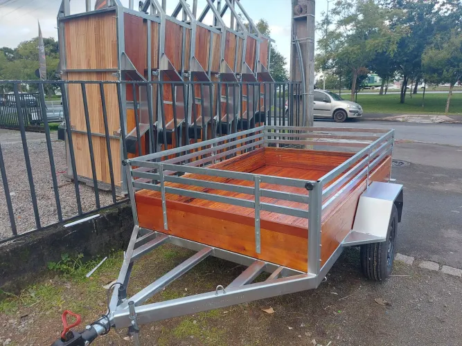 Carretinhas Reboques novas 2 X 120 alta 