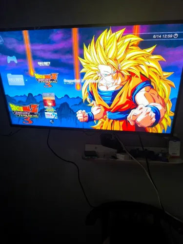 Ps3 slim desbloqueado 2 manetes troco por ps4