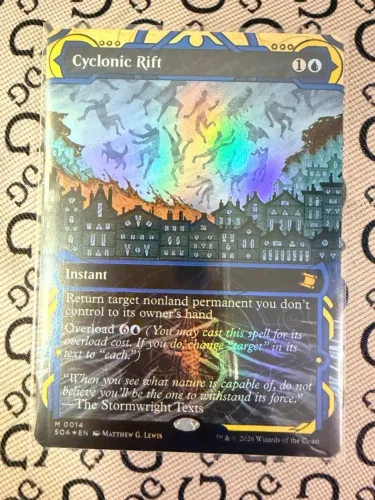 Cyclonic Rift / Fenda Ciclônica Foil EN Mystical Archive MTG Mint