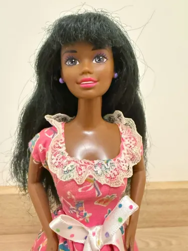 Boneca Barbie Christie Happy Birthday (1997) - Original e Completa (Vintage 90s)