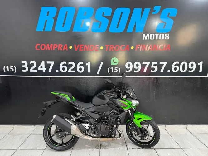 Kawasaki Z-400c C/abs 2021 impecável doc ok Baixo km