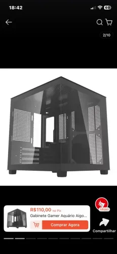 Gabinete aigo gamer