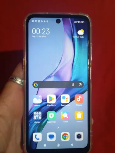 Celular Redmi note 10 s ( 128 gb ) com NFC ( botão de volume não está funcionando )