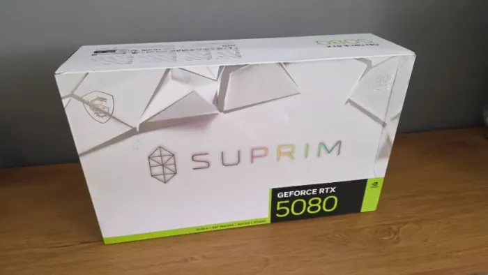 Placa de Vídeo Msi Rtx 5080 Suprim com Nota e Garantia até 2028