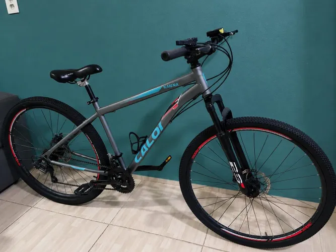 Bicicleta CALOI ARO 29 / ACEITO CARTÃO