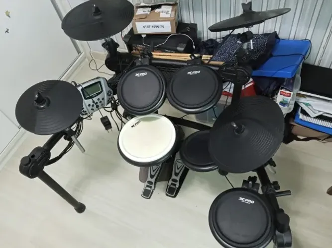 BATERIA IBANEZ X-PRO ED 100 COM MODULO PROGRAMAVEL + CAIXA DE SOM INCLUSA