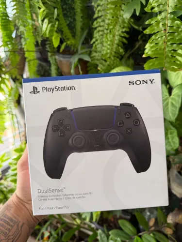 Controle Dualsense PS5 Midnight Black - novo, lacrado