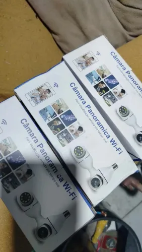 Câmeras wi-fi novas lacras de segurança pra vender nos preços bons