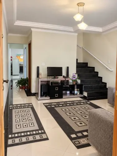 Sobrado com 3 dormitórios, 1 suíte com 2 vagas à venda, 134 m² por R$ 590.000 - Vila Bueno