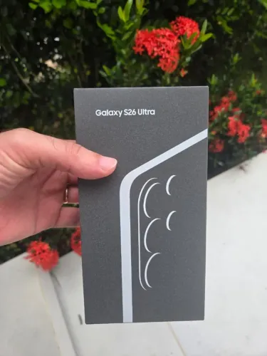 Samsung S26 Ultra, Novo e Lacrado, Garantia e Nota, Cor Preta