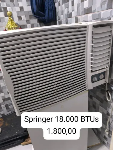Móveis e Ar condicionado Springer 18 mil btus