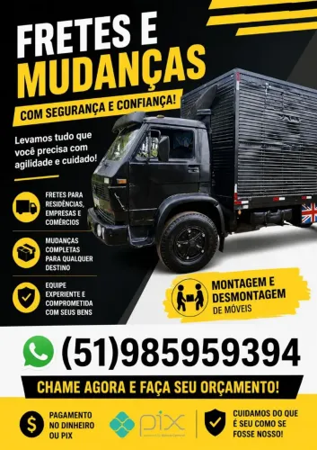 fretes e mudanças 