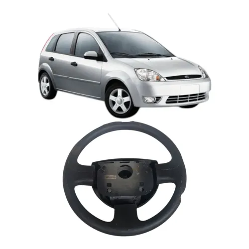 Volante Motorista C/Detalhes Ford Fiesta 2008 2013