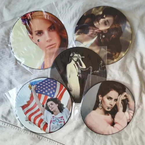 Lana Del Rey - Born to Die (Coleção de 5 Picture Discs Raros 7")