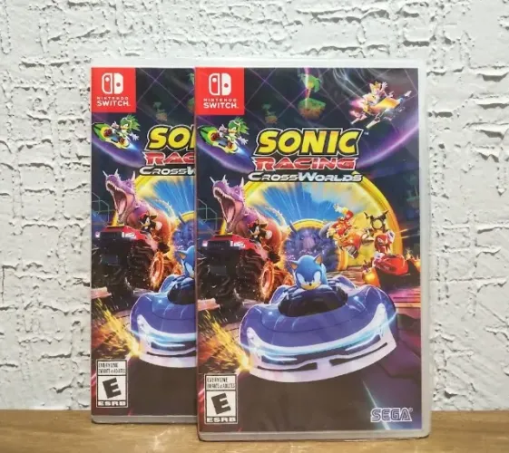 Sonic Racing Crossworlds Switch Lacrado (Aceitamos seu jogo usado com pagamento)