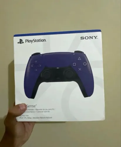 Controle DualSense Galatic Purple Ps5 Novo Lacrado