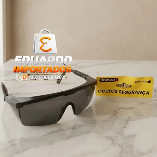 Óculos de Segurança Escuro Bomvink - Proteção e Conforto