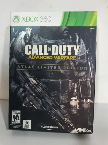 JOGO CALL OF DUTY ADVANCED WARFARE ATLAS LIMITED EDITION - XBOX 360- MIDIA FISICA ORIGINAL