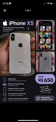 Vendo iPhone XS