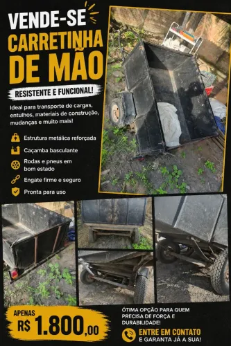 Carretinha pra moto