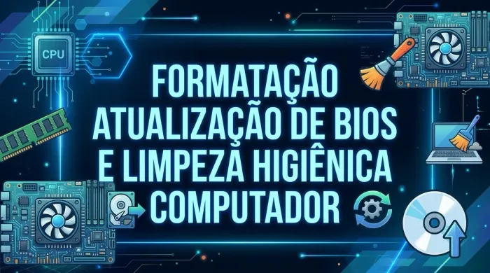 Manutenção de Computador: Formatação, Higienização e BIOS