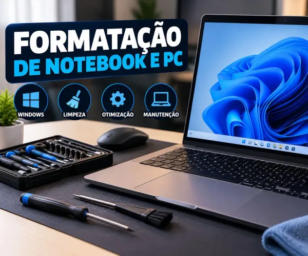 Formatação de Notebook e PC | Limpeza