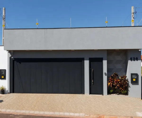 Casa Moderna Pronta pra Morar (Porteira Fechada) | Automação, Suíte Master e Piscina
