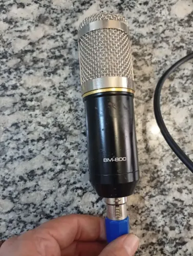 Microfone condensador bm800