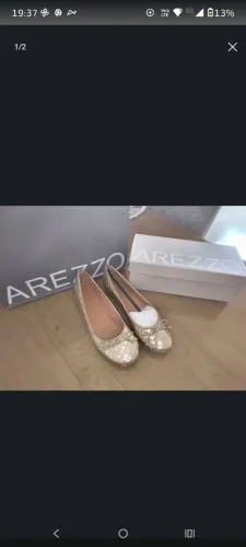 Sapatilha Arezzo 37 