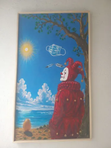 Decoração de obra de arte para colecionador