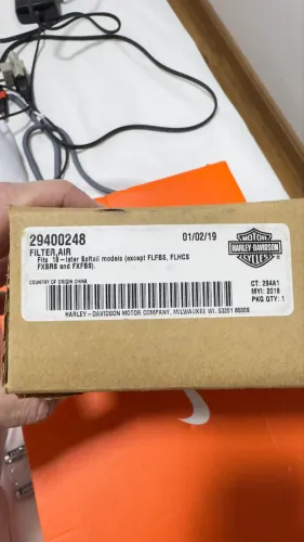 Filtro de ar Harley Davidson original motor 107