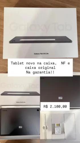Tablet Samsung s10 lite lacrado
