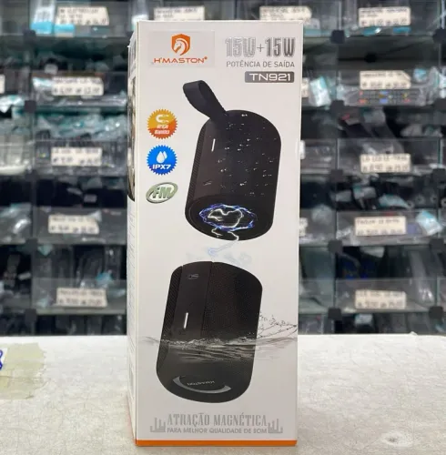 Caixa de som Bluetooth TN921 H'maston 15w+15w