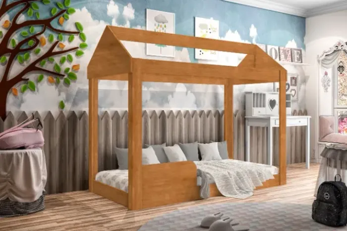 CAMA INFANTIL MONTESSORIANA - OTIMA QUALIDADE = COMPRE HOJE E RECEBA EM ATE 72H