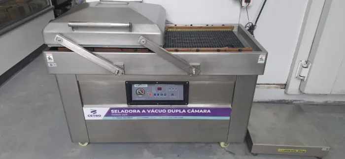 Seladora A Vácuo De Dupla Câmara Industrial Dz500 (Usado)