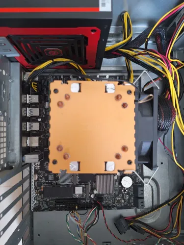Placa mãe e processador