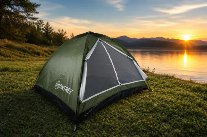 Barraca Camping 4 Pessoas Verde
